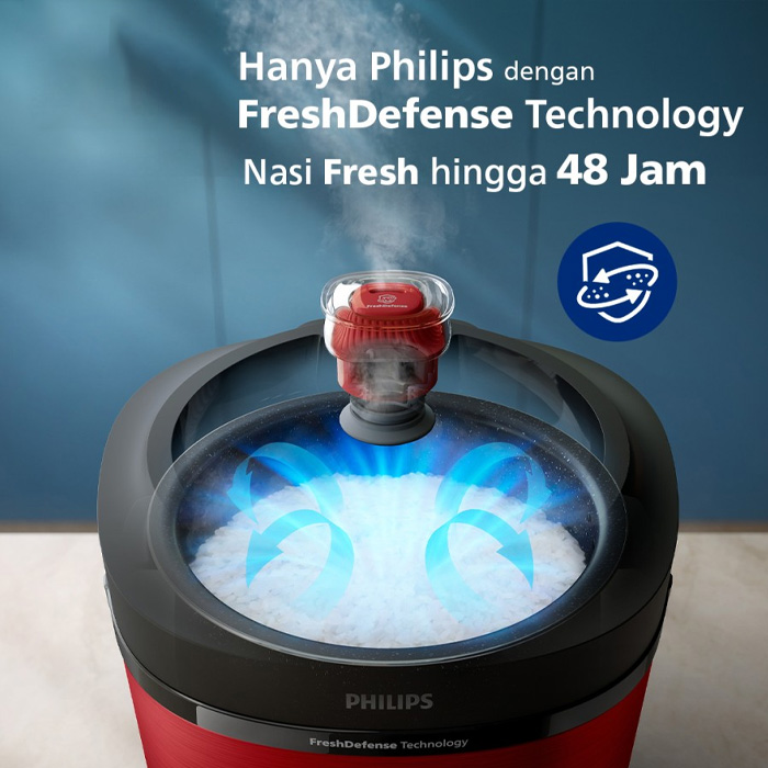 Philips Rice Cooker FreshDefense 3000 Series 1.8 L - HD3211/30 | HD-3211/30